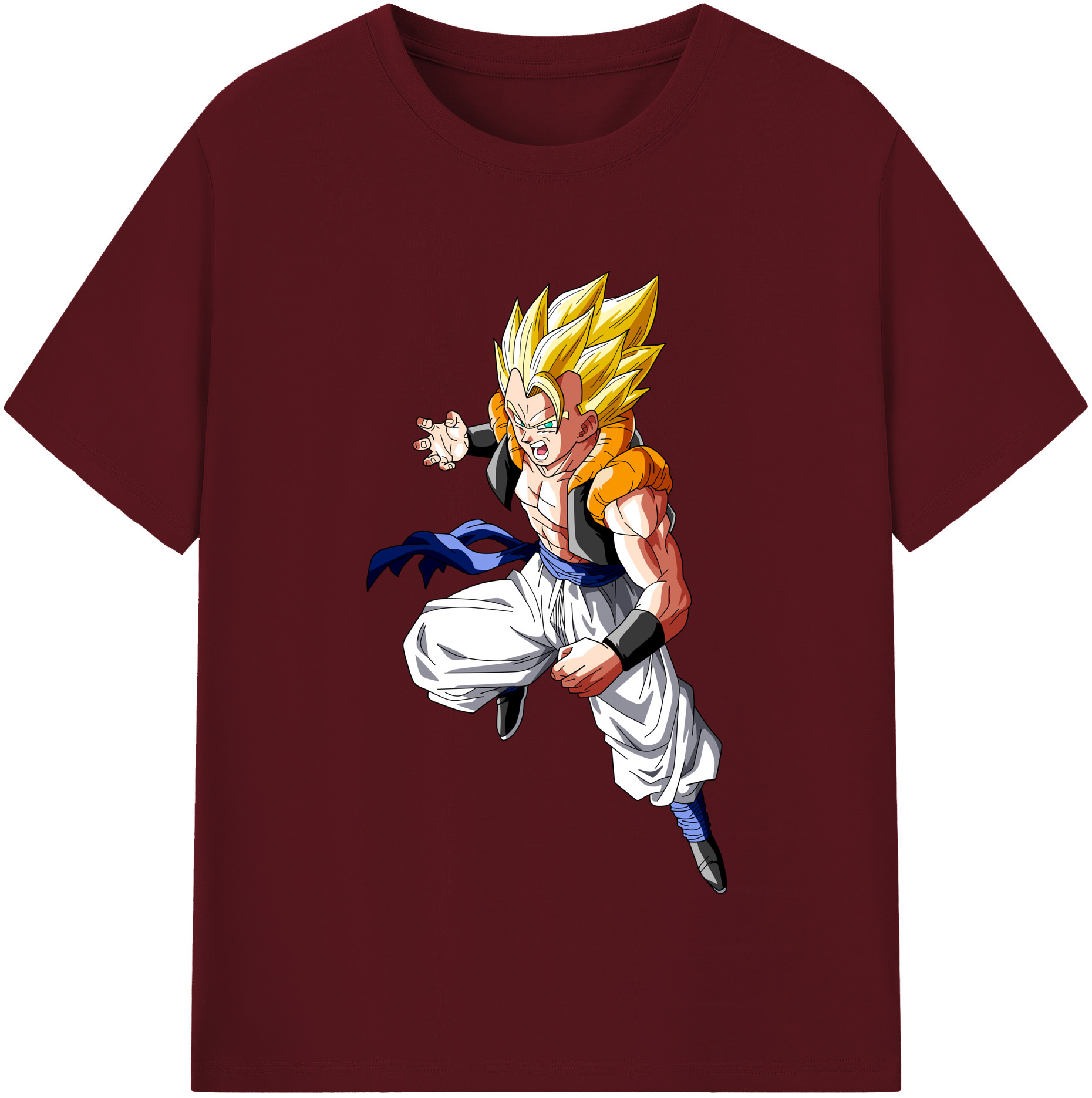 （画像用） ドラゴンボール ベジータ四世（Bejīta Yonsei）DRAGON BALL Vegeta IV 綿100％半袖Tシャツ（フロントプリント）